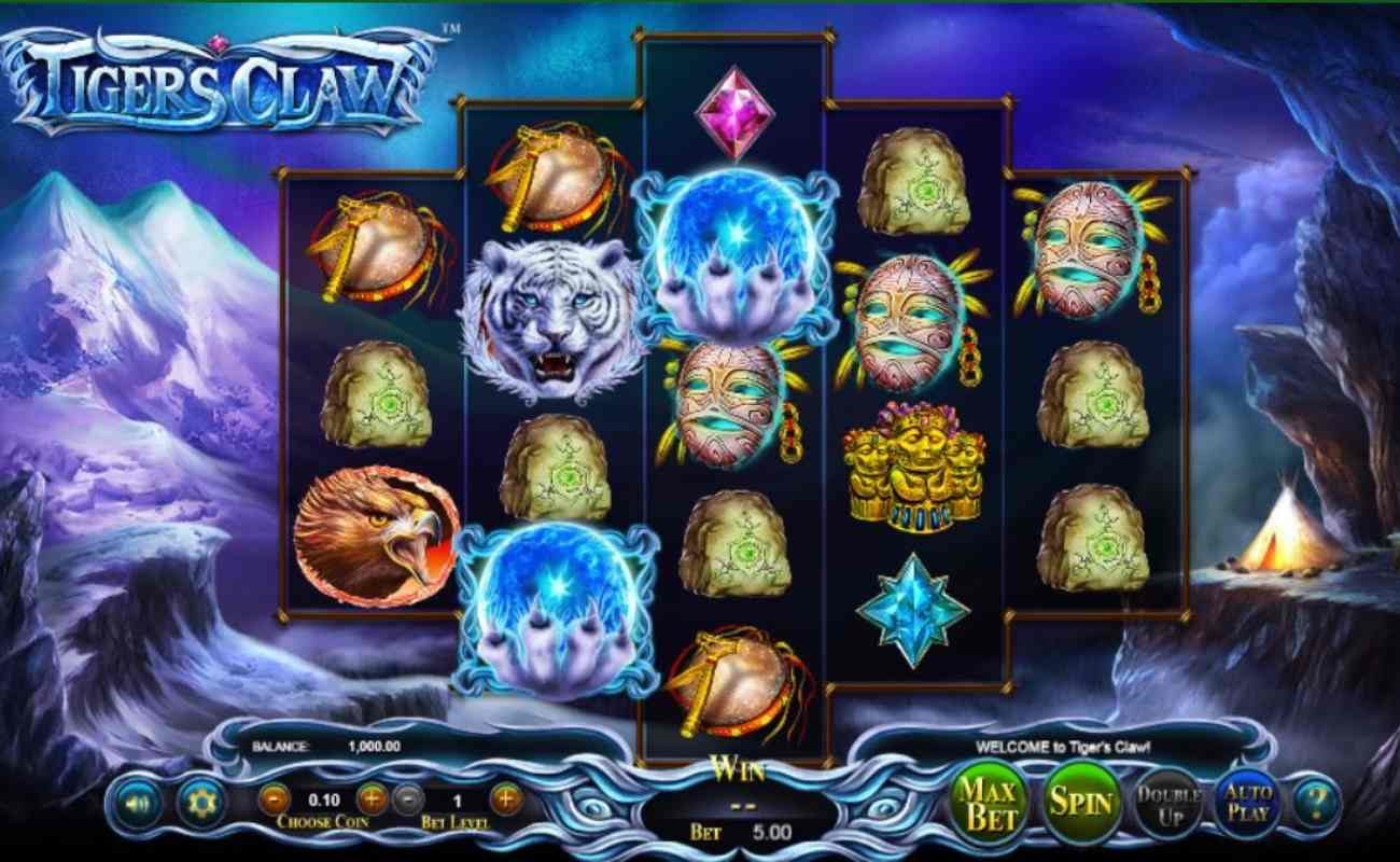 Tiger’s Claw online slot by Playtech.