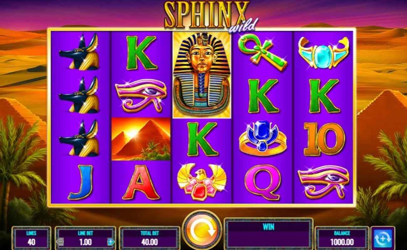 Sphinx Wild online slot by IGT.
