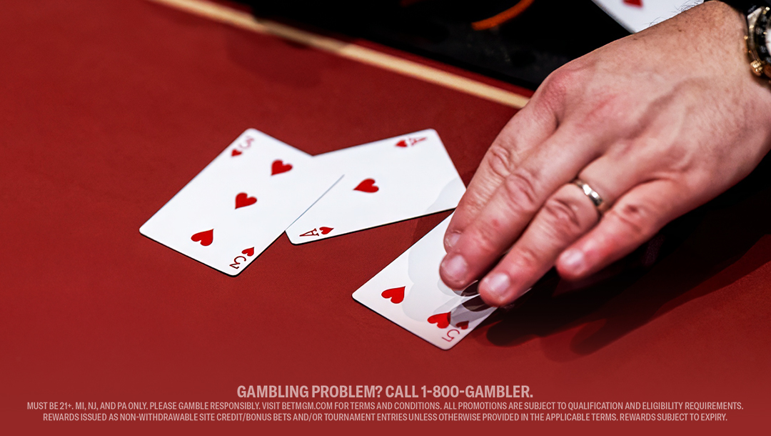 Table de poker sur Stake