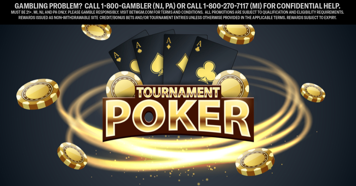 Weekly Online Poker Tournament Schedule For BetMGM New Jersey – BetMGM