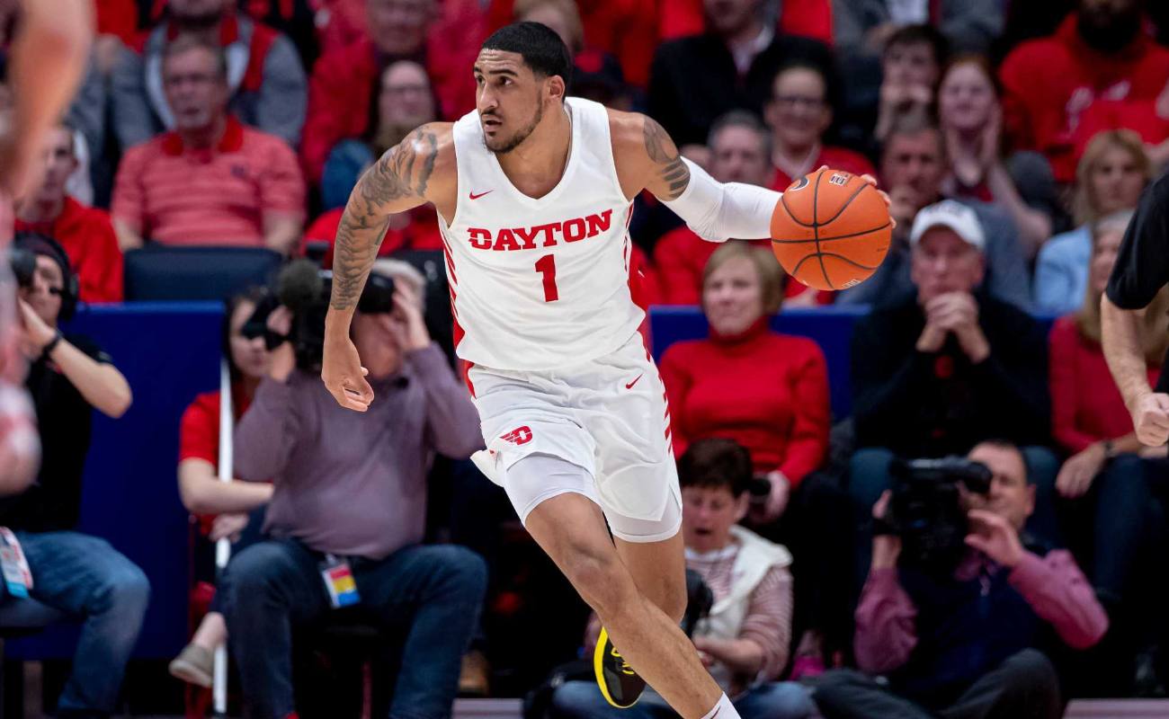 Obi Toppin #1 of the Dayton Flyers during game against the Davidson Wildcats at UD Arena