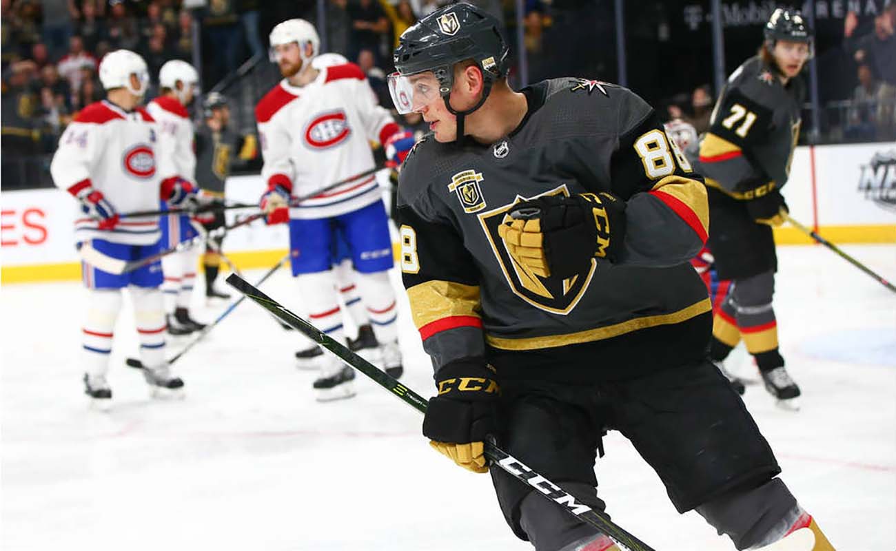 Nate Schmidt with Vegas Golden Knights, 2018