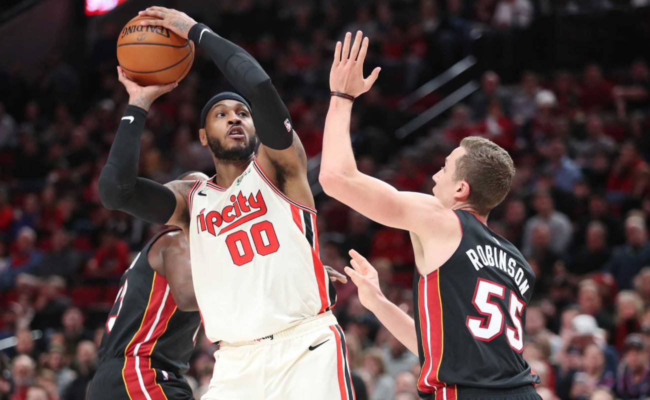Carmelo had appeared in an NBA game when he signed with the Trail Blazers, he has always proved to be an amazing athlete and player