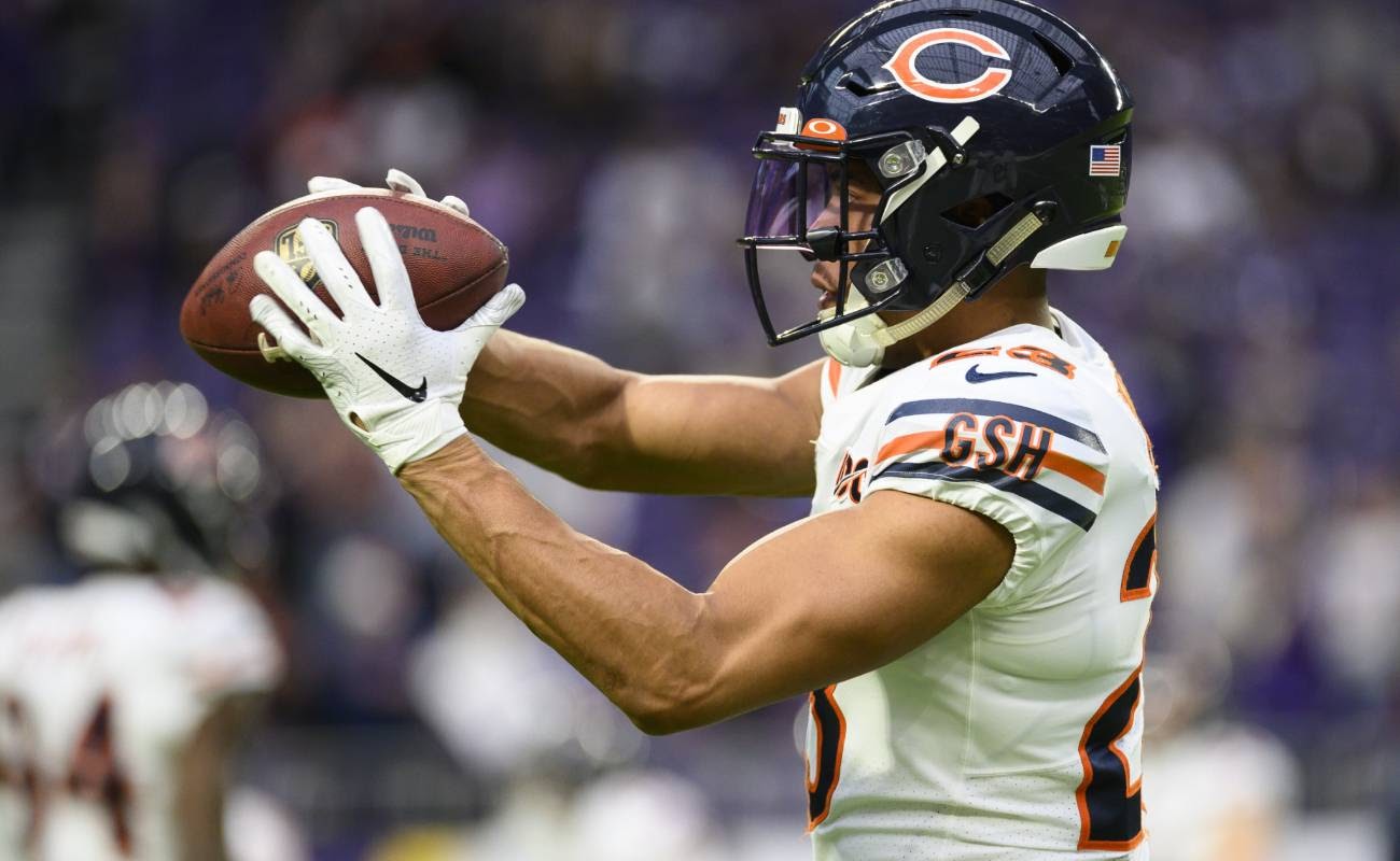 Kyle Fuller of Chicago Bears against Minnesota Vikings at U.S. Bank Stadium