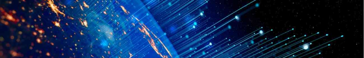 Global world network and telecommunication on earth - elements of image furnished by NASA