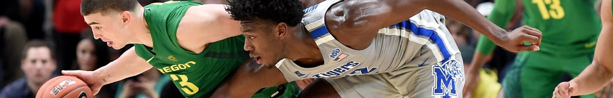 James Wiseman takes ball away from Payton Pritchard. Steve Dykes/Getty Images