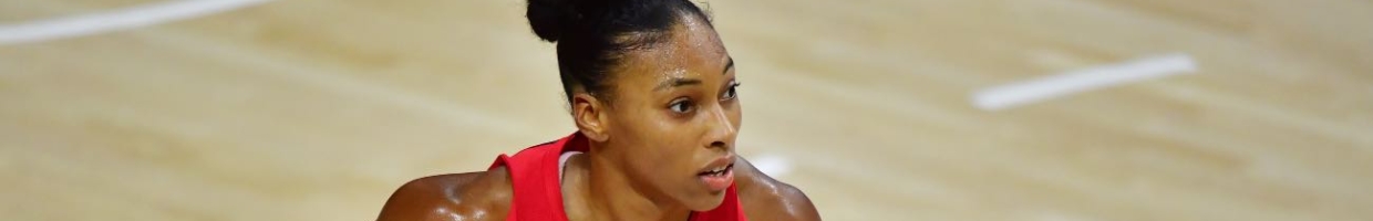 PALMETTO, FLORIDA - SEPTEMBER 11: Betnijah Laney #44 of the Atlanta Dream dribbles during the second half against the Connecticut Sun at Feld Entertainment Center on September 11, 2020 in Palmetto, Florida. (Photo by Julio Aguilar/Getty Images)