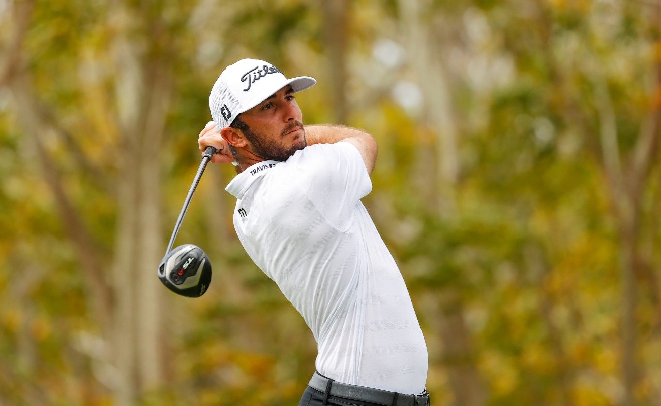 Max Homa of the United States plays his shot from the third tee during the final round of the Arnold Palmer Invitational Presented by MasterCard at the Bay Hill Club and Lodge on March 08, 2020 in Orlando, Florida. (Photo by Kevin C. Cox/Getty Images)