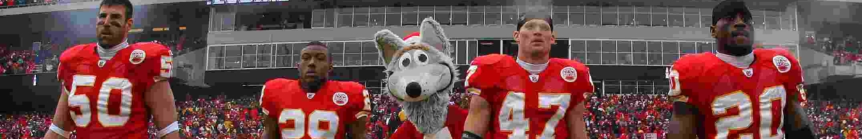 KANSAS CITY, MO - DECEMBER 26: Team captains of the Kansas City Chiefs take the field for the coin toss before a game against the Tennessee Titans at Arrowhead Stadium on December 26, 2010 in Kansas City, Missouri. The Chiefs won 34-14. (Photo by Tim Umphrey/Getty Images)