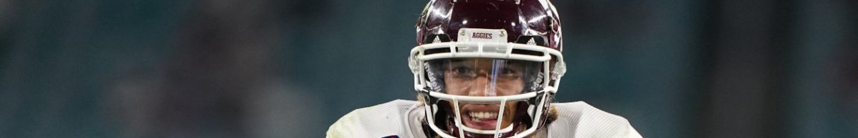 MIAMI GARDENS, FLORIDA - JANUARY 02: Kellen Mond #11 of the Texas A&M Aggies under center against the North Carolina Tar Heels during the first half of the Capital One Orange Bowl at Hard Rock Stadium on January 02, 2021 in Miami Gardens, Florida. (Photo by Mark Brown/Getty Images)