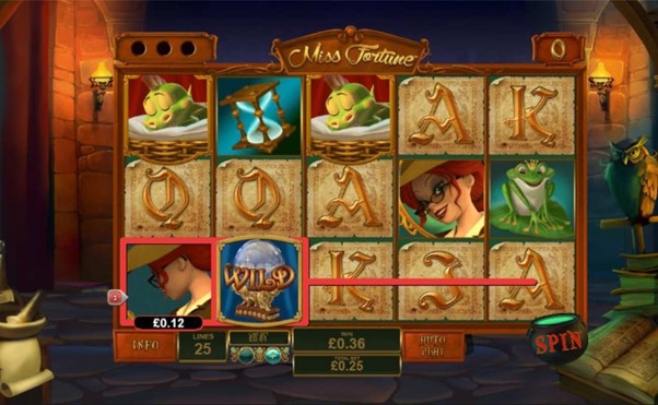Miss Fortune online slot by Playtech.