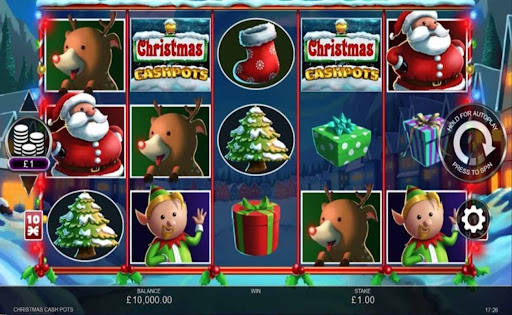  Christmas Cashpots online slot by Inspired Gaming.
