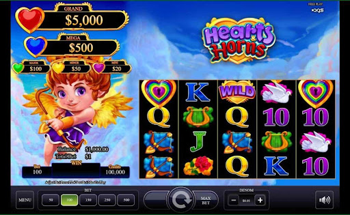 Hearts and Horns online slot by AGS.