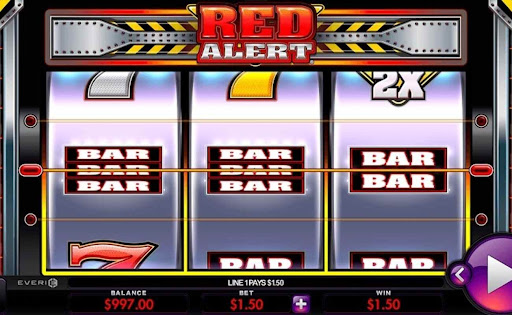 Red Alert online slot by Everi.