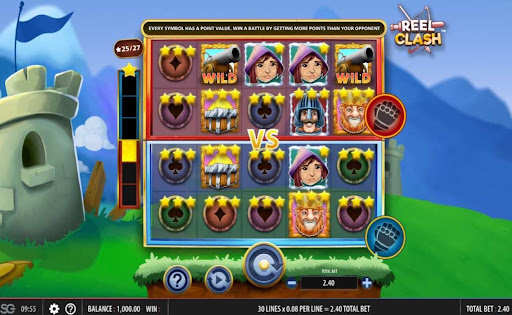 Reel Clash online slot by SG Digital.