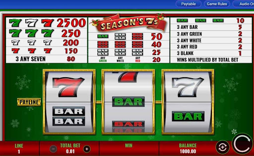 Season’s 7s online slot by IGT.