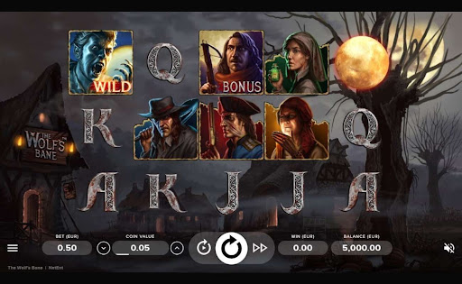 Wolf’s Bane online slot by NetEnt.