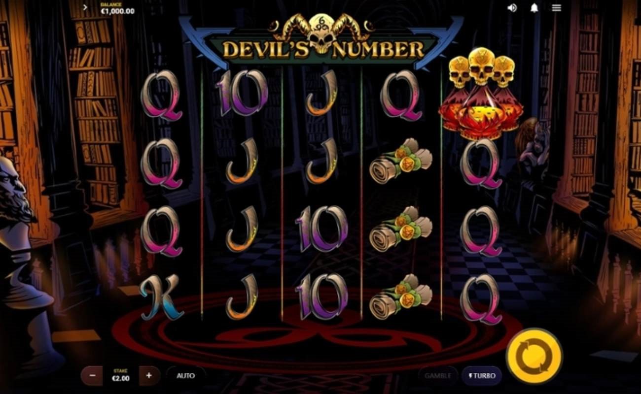  Devil’s Number online slot by Red Tiger.
