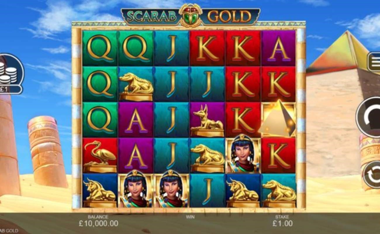 Scarab Gold online slot by Inspired Games.