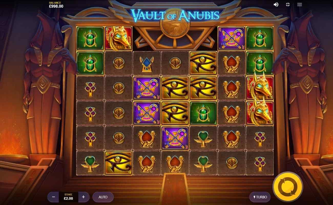 Vault of Anubis online slot by Red Tiger.