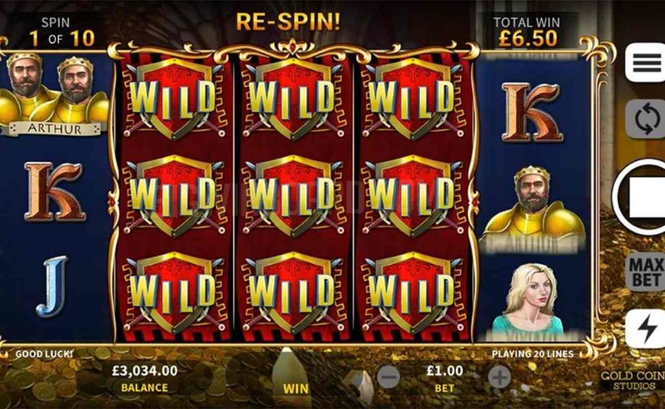 Arthur’s Gold online slot by DGC.