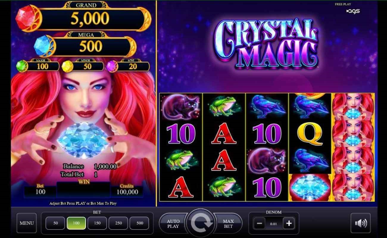 Crystal Magic online slot by AGS.