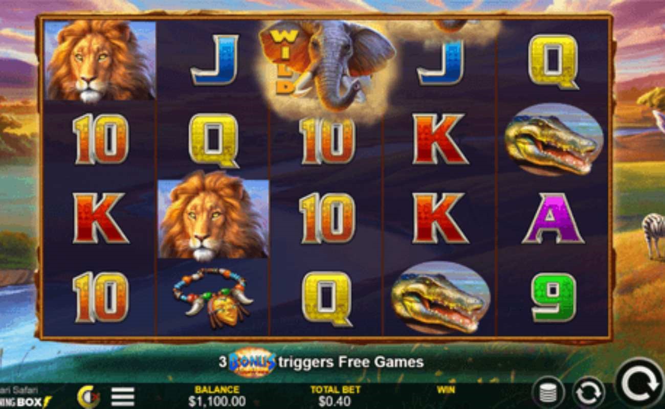 Kalahari Safari online slot by NYX.