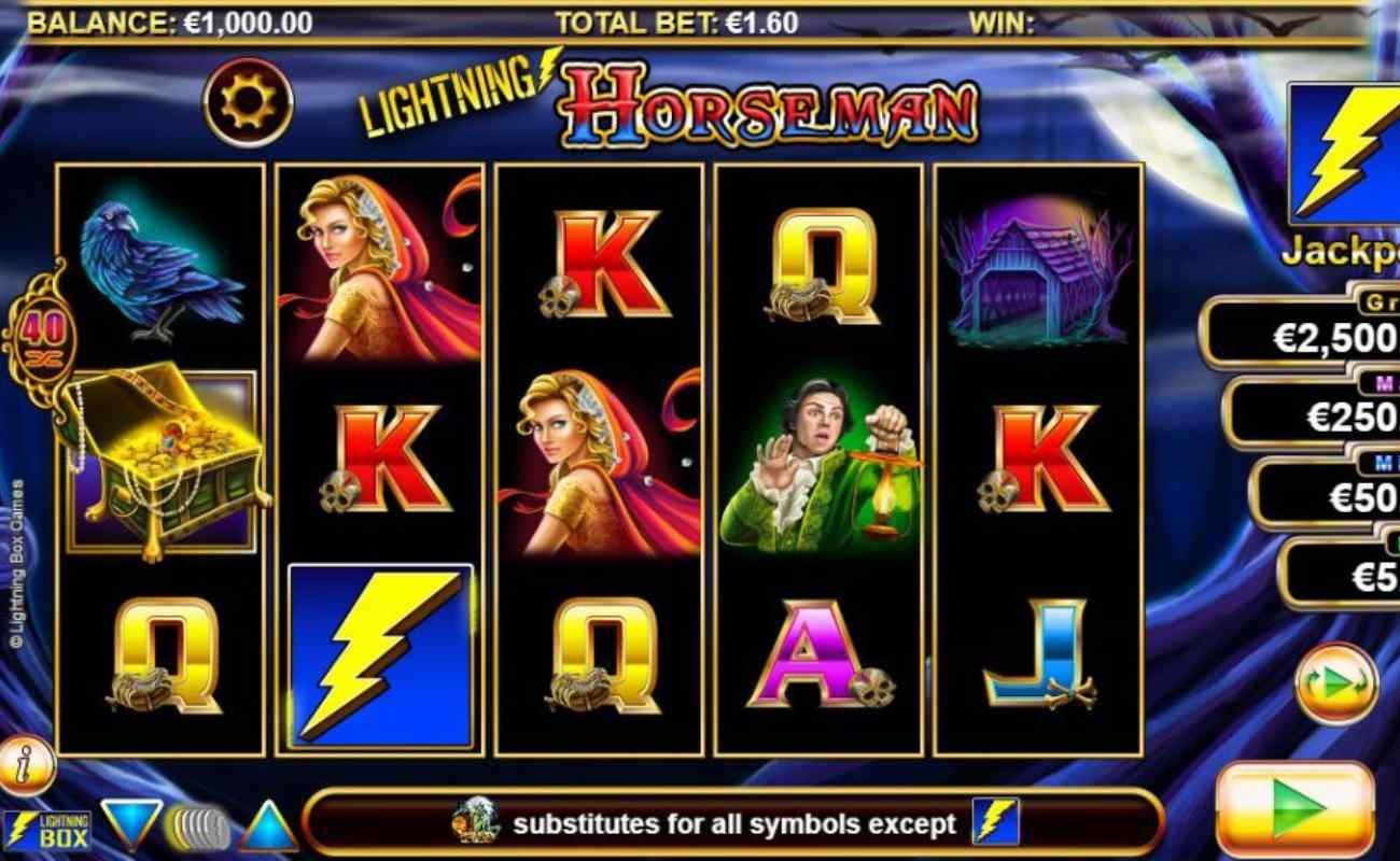 Lightning Horseman online slot by SG Digital.