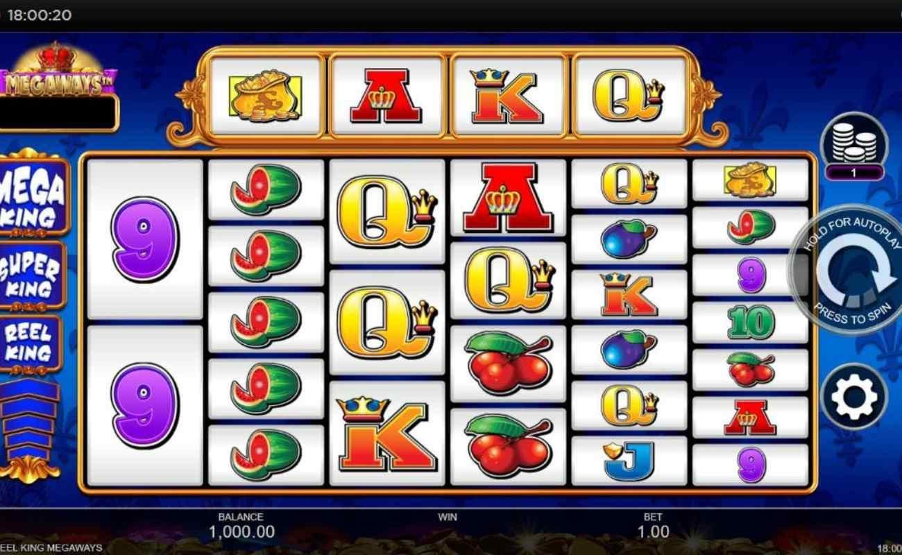 Reel King Megaways online slot by Inspired Gaming.