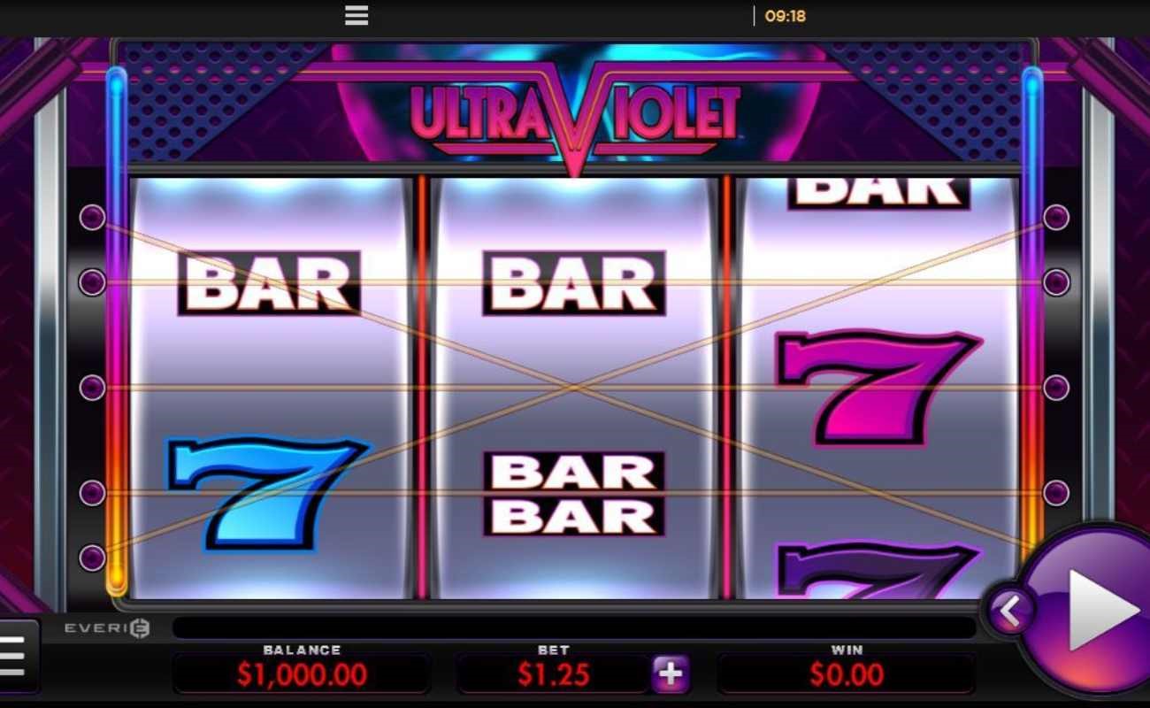 Ultra Violet online slot by Everi.