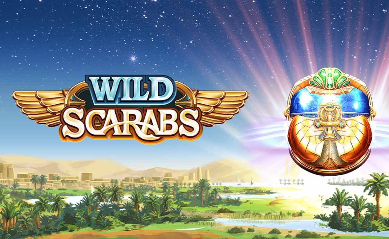 Wild Scarabs online slot by DGC.