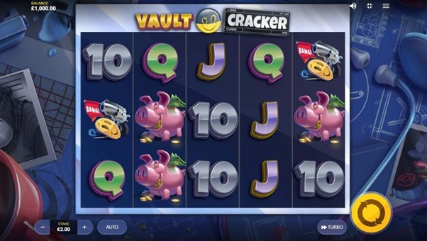 Vault Cracker online slot by Red Tiger.