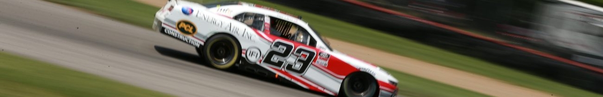 LEXINGTON, OHIO - JUNE 05: Andy Lally, driver of the #23 UCC/Energy Air Inc Chevrolet, drives during the NASCAR Xfinity Series B&L Transport 170 at Mid-Ohio Sports Car Course on June 05, 2021 in Lexington, Ohio. (Photo by Sean Gardner/Getty Images)
